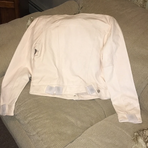 🌸NWT Ralph Lauren Pink 100% Lamb Leather Jacket - Picture 11 of 16